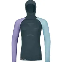 Ortovox - Women's 120 Comp Light Hoody - Merinounterwäsche Gr XL blau