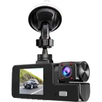 INF A22 HD Nachtsicht Dreifach-Objektiv WiFi Dashcam mit 32GB TF Karte