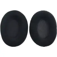INF Ohrpolster für Kingston KHX-HSCP HyperX Cloud II Schwarz Flanell-Ohrpolster