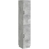 Syfax Schrankset 2 stk. Betongrau Holzwerkstoff