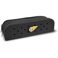 MFP Gifty - Doppeltes Silikon-Federmäppchen Schwarz