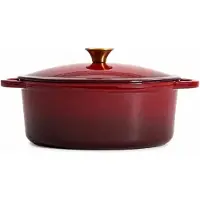 Homla Topf ANDREAS kastanienbraun ombre 4,5 l