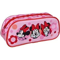 Undercover Schlampermäppchen Disney Minnie Mouse Kinder, Schüleretui Mädchen Schule Freizeit