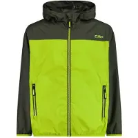 CMP Kinder Regenjacke Pack Pocket mit Kapuze grün 116