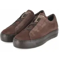 Paul green Sneaker 5529-062 aus Veloursleder Slip-On sportlich Größe 38 mit 35 mm Absatz