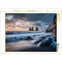 CALVENDO Puzzle Island – Reynisfjara | 2000 Teile, fertige Größe: 90 x 67 cm | Fotopuzzle für entspannte Stunden