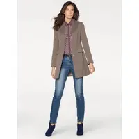 HEINE Longblazer in taupe | Gr.: 50