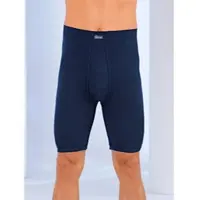 Witt Schlüpfer "Hose knielang Hose knielang 2 Stück", Herren, Gr. 7, 2 Stk., Feinripp, blau (marine), Feinripp, , Unterhosen Schlüpfer