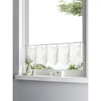 HEINE Querbehang HOME Gr. 1, weiß, B:90cm H:30cm, Polyester, Gardinen, Querbehang
