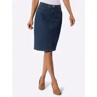 Witt Weiden Jeans-Rock in blue-stone-washed | Gr.: 54