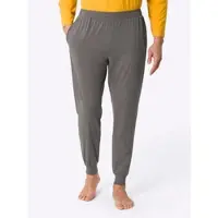 Sieh an! Schlafanzug SIEH AN "Schlafanzug-Hose Schlafanzug-Hose", Herren, Gr. 44, anthrazit, Homewear-Sets Schlafanzug