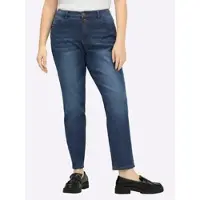 Sheego Jeans in blue-stone-washed | Gr.: 54