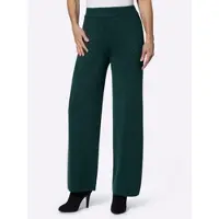 Lady Schlupfhose , Damen, Gr. 40, Normalgrößen, blau (petrol), 50% Viskose, 20% Polyester, 20% Polyamid, 10% metallisierte Fasern, unifarben, Hosen Schlupfhose