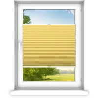 Time4blinds - Plissee Rollo, Faltrollo, Sichtschutz, Neapolitanisch, 70x110cm