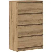 Super Merchant Sideboard Artisan-Eiche 60x35x98,5 cm Holzwerkstoff