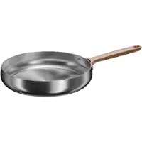 Berghoff Home Bratpfanne Ø 28 cm Edelstahl, PTFE frei, für Induktion Gas Elektro Keramik, Roségold Griffe, Warm Blush