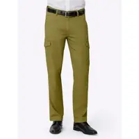 Classic Dog Webhose CLASSIC, Herren, Gr. 62, Normalgrößen, grün (khaki), 98% Baumwolle, 2% Elasthan, unifarben, lang, Hosen Webhose