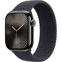 Apple Geflochtenes Solo Loop für das Watch | 38/40/41/42 mm - Größe 2 - Midnight