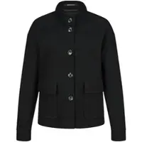 Peter Hahn Jersey-Jacke schwarz