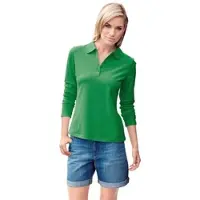 HEINE Poloshirt in grün | Gr.: 38