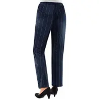 Witt Weiden Jersey-Hose in marine-getupft | Gr.: 24