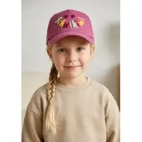 Sterntaler Baseball Cap "Basecap Schulkind", Jungen, pink (pink meliert), Caps Baseball Cap