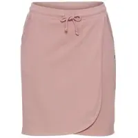 Kangaroos Jerseyrock , Damen, Gr. 34, rosa (dunkel rosa), Jersey, Obermaterial: 95% Baumwolle, 5% Elasthan, bequem mini, Röcke Jerseyrock, in Wickeloptik mit elastischem Bund