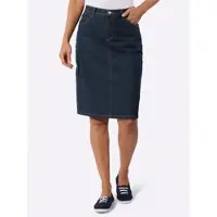 Witt Weiden Jeans-Rock in dark blue | Gr.: 48