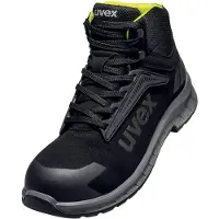 Uvex 2 trend Sicherheitsschuh S3S Schnürstiefel schwarz/gelb 52