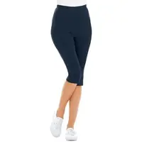 Goldner Lässige Baumwollhose mit Dehnbund in marine | Gr.: 42
