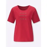 Sieh an! Kurzarm-Shirt in rot | Gr.: 44