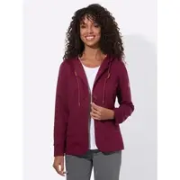 Witt Weiden Shirtjacke in bordeaux | Gr.: 54