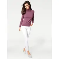Linea Tesini By Heine Heine Rollkragen-Pullover in mauve | Gr.: 46