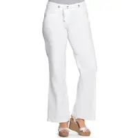 Sheego Leinenhose in weiß | Gr.: 50