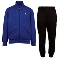 Lotto Trainingsanzug , Kinder, Gr. 158/164, blau (surf the web), 100% Polyester, unifarben, Sportanzüge Trainingsanzug, - besonders leicht & bequem