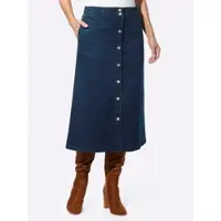Sieh an! Jeans-Rock in blue-stone-washed | Gr.: 25