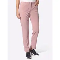 Casual Looks Cordhose , Damen, Gr. 21, Kurzgrößen, hortensie, 100% Polyester, unifarben, Hosen Cordhose