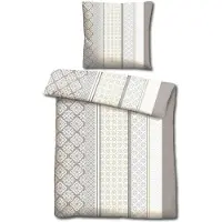 Sleezzze CloudComfort Basic Mikrofaser Bettwäsche beige 135 x 200 + 80 x 80 cm