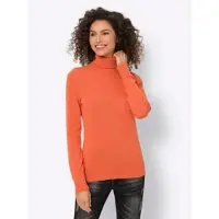 Linea Tesini By Heine Heine Rollkragen-Pullover in orange | Gr.: 38