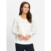 Witt Weiden Satin-Bluse in ecru | Gr.: 46