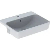 Geberit 500681001 VariForm Halbeinbauwaschtisch, quadr.