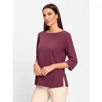 HEINE Shirt in bordeaux | Gr.: 48