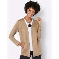 Witt Weiden Shirtjacke in camel | Gr.: 44