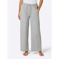 Witt Weiden Dehnbund-Hose FEEL GOOD, Damen, Gr. 48/50, Normalgrößen, grau (grau, meliert), 50% Baumwolle, 50% Polyester, gemustert, mehrfarbig, unifarben, Hosen Dehnbund-Hose