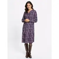 Inspirationen WITT WEIDEN Druck-Kleid in marine-erika-bedruckt | Gr.: 46