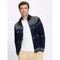 Witt Weiden Strickjacke in marine-gemustert | Gr.: 54