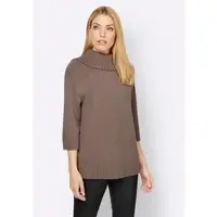 Rick Cardona By Heine Heine Rollkragenpullover in taupe | Gr.: 40