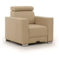 Fun-Möbel Sessel Fernsehsessel CANTON in Stoff Liverpool Beige