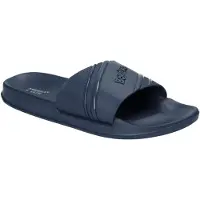 American Club NH208, Herren Schaumstoff Pantoletten leichte Badeschuhe bequem, Navy 44