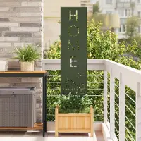 Syfax Garten Sichtschutz-Leinwand Olivgrün 32 x 140 cm